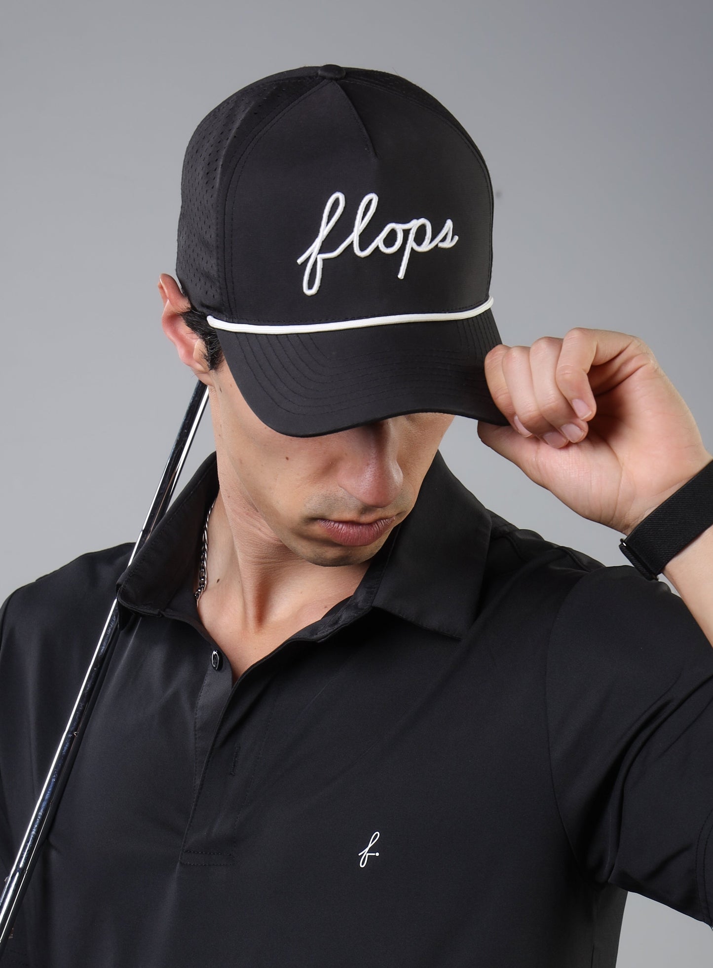 Rope hat - Black