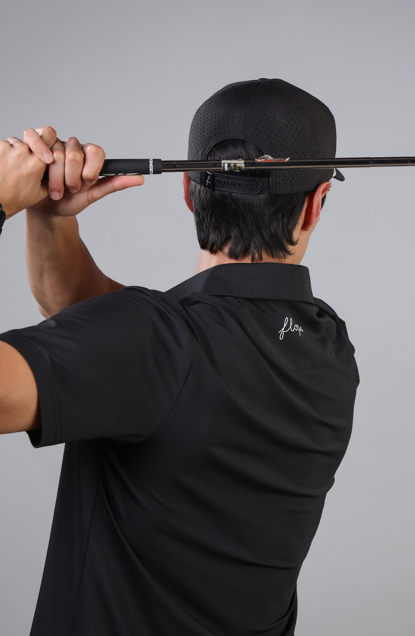 Black Performance Polo