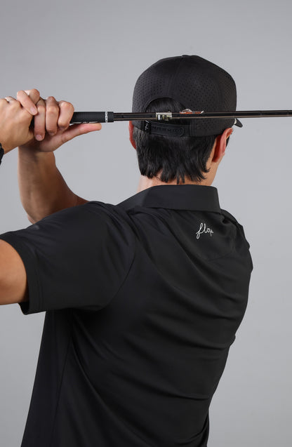 Black Performance Polo