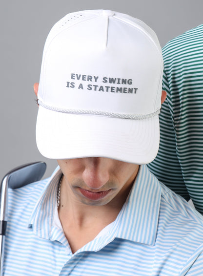 Rope hat - Every Swing Is A Statement