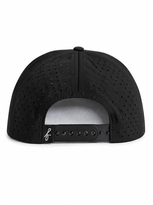 Rope hat - Black "F"