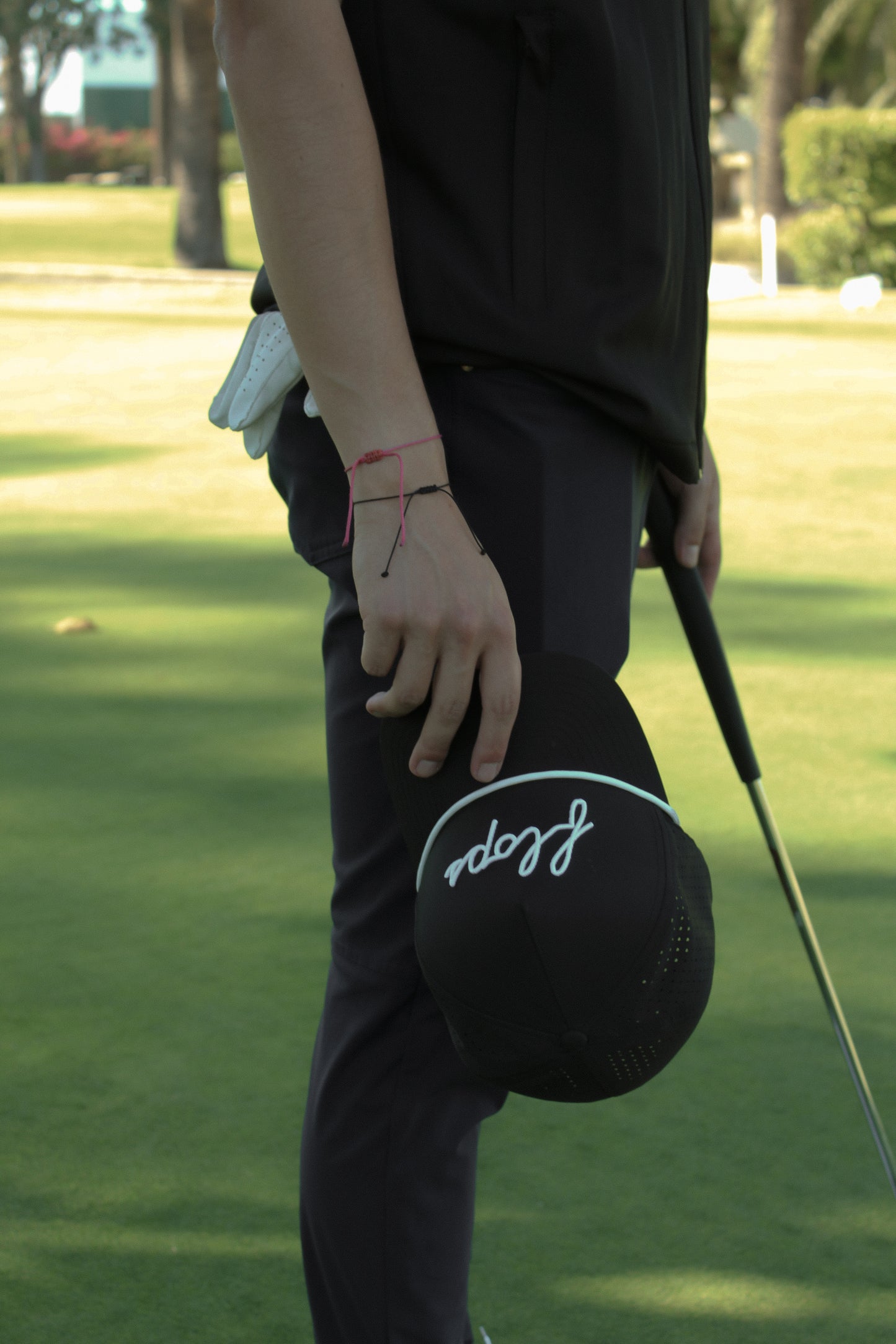 Rope hat - Black